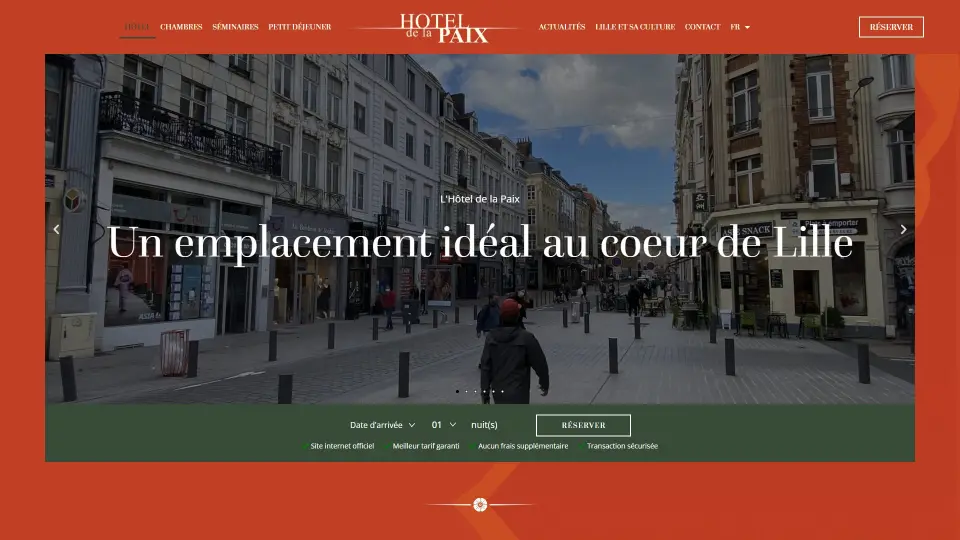 Capture — Hôtel de la Paix